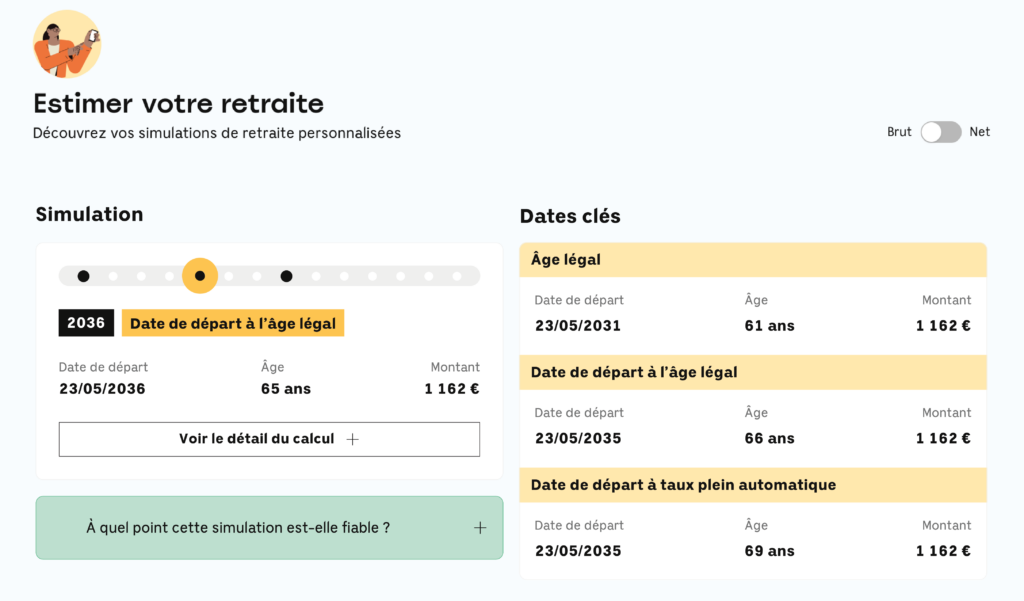 Estimer votre retraite