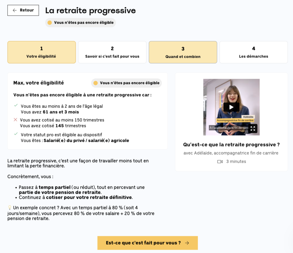 Comprendre vos options de départ Comprendre vos options de départ