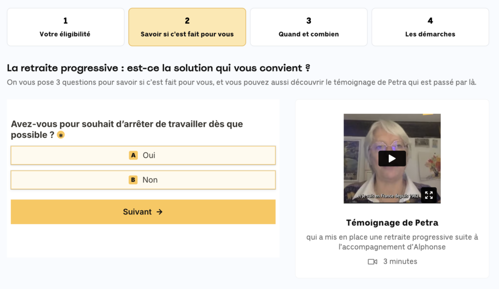 Savoir si ce dispositif correspond à vos besoins Savoir si ce dispositif correspond à vos besoins