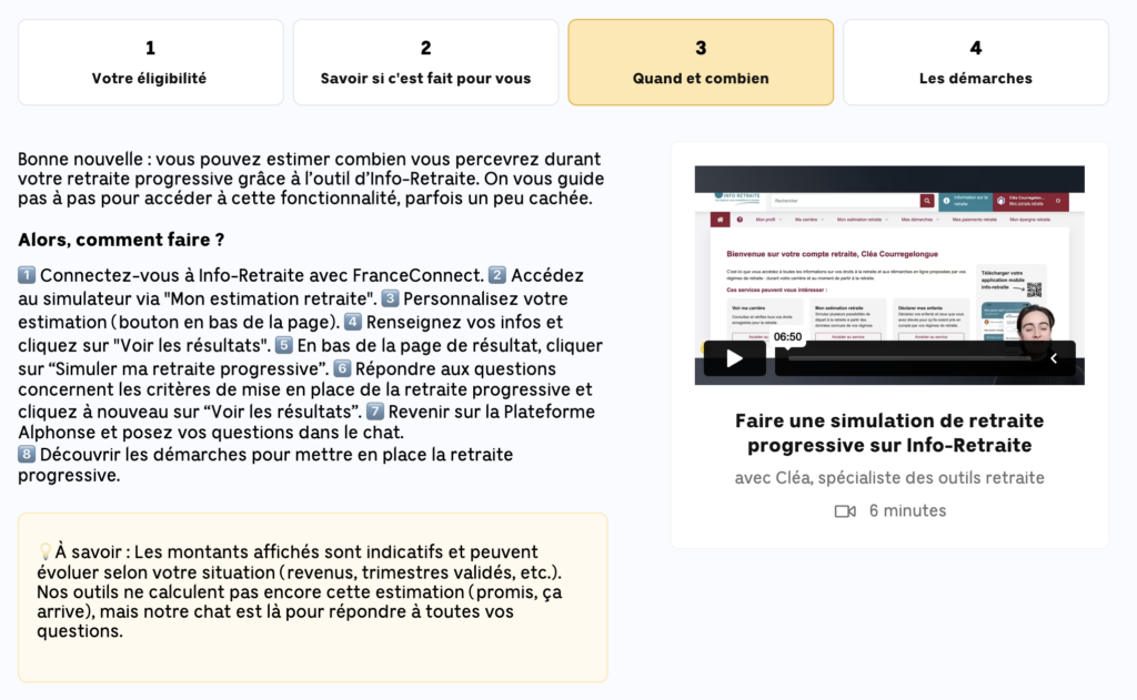 Estimer le montant de votre pension Estimer le montant de votre pension